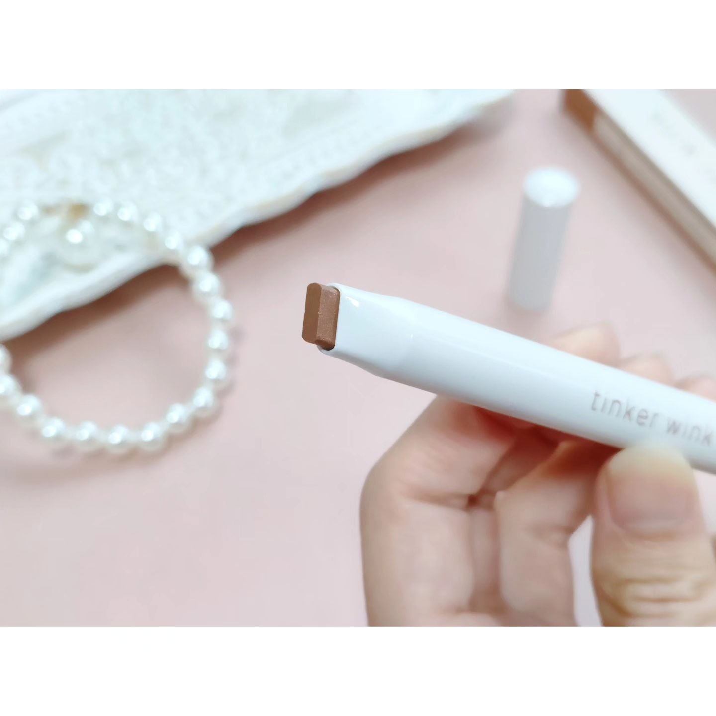 透け感アイシャドウペンシル/ティンカーウィンク/スティックアイシャドウを使ったクチコミ（2枚目）