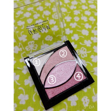 UR GLAM　VELVET EYE COLOR PALETTE/U R GLAM/アイシャドウパレットを使ったクチコミ（2枚目）