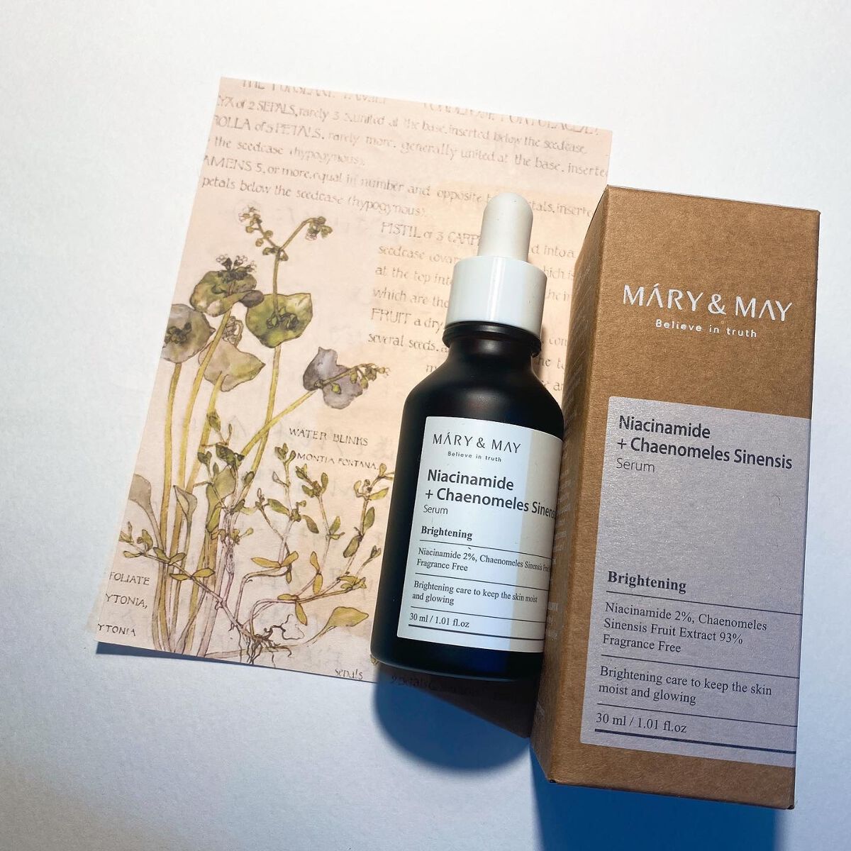 ナイアシンアミド+カリンエキス セラム/MARY&MAY/美容液を使ったクチコミ（1枚目）