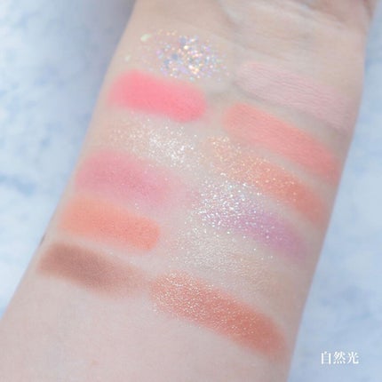 エクスプローラ12色 動物アイシャドウパレット/PERFECT DIARY/アイシャドウパレットを使ったクチコミ(5枚目)