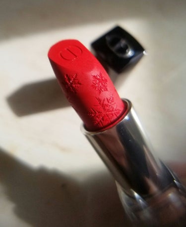 【旧】ルージュ ディオール 999 マット/Dior/口紅を使ったクチコミ（2枚目）