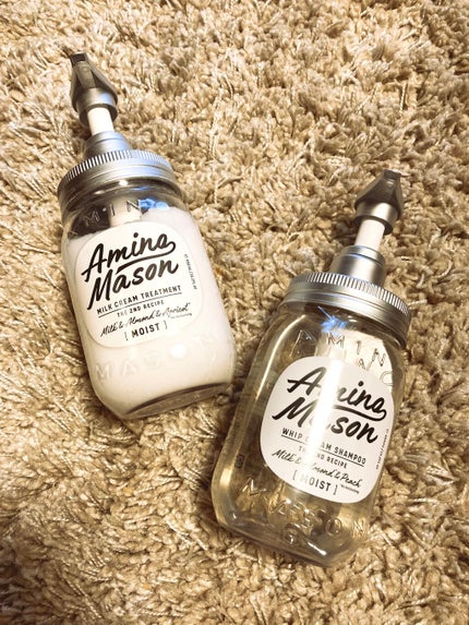 アミノメイソン ディープモイスト ホイップクリーム シャンプー/ミルククリーム ヘアトリートメント/アミノメイソン/市販シャンプーを使ったクチコミ(1枚目)