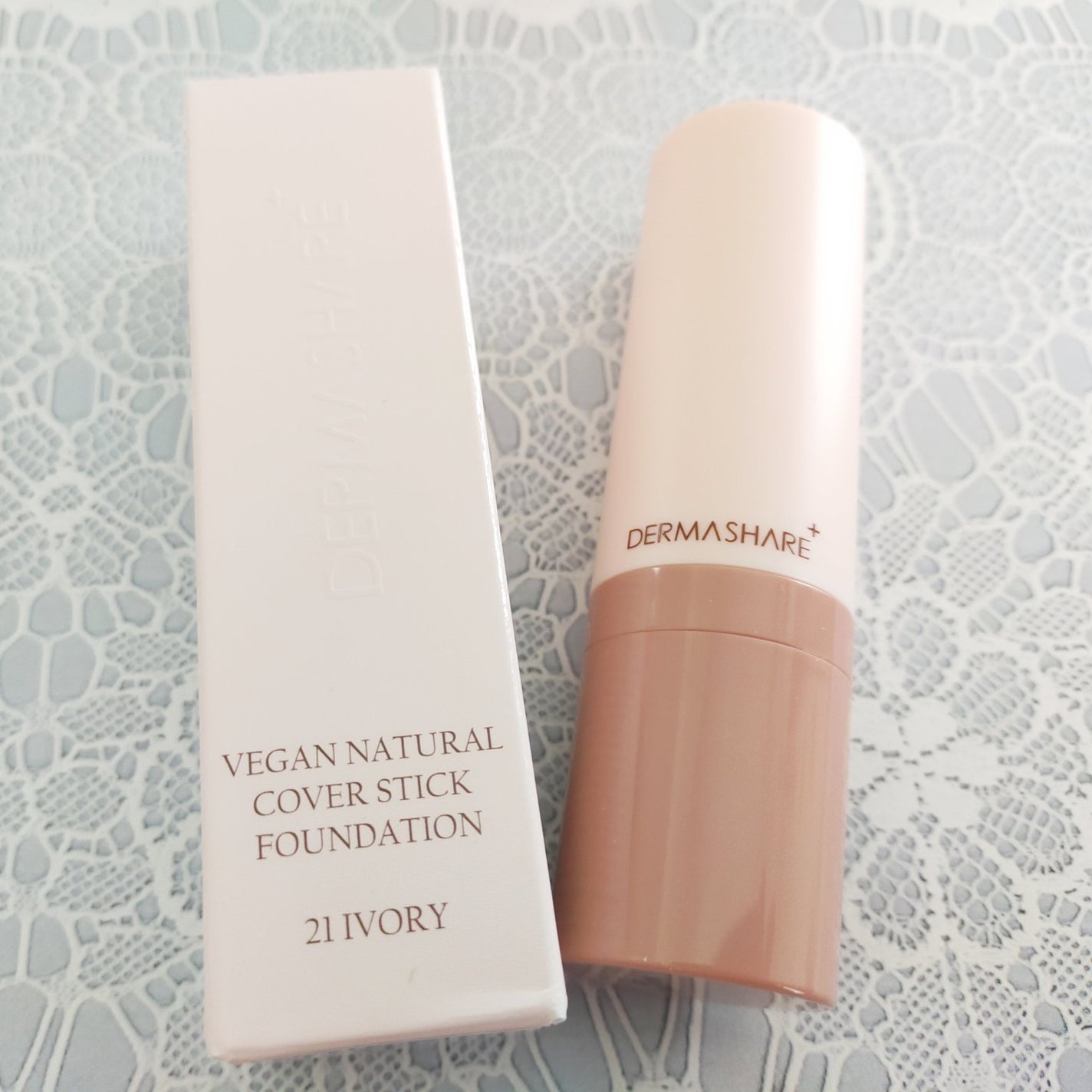 ヴィーガンナチュラルカバースティックファンデーション/DERMASHARE/その他ファンデーションを使ったクチコミ(1枚目)