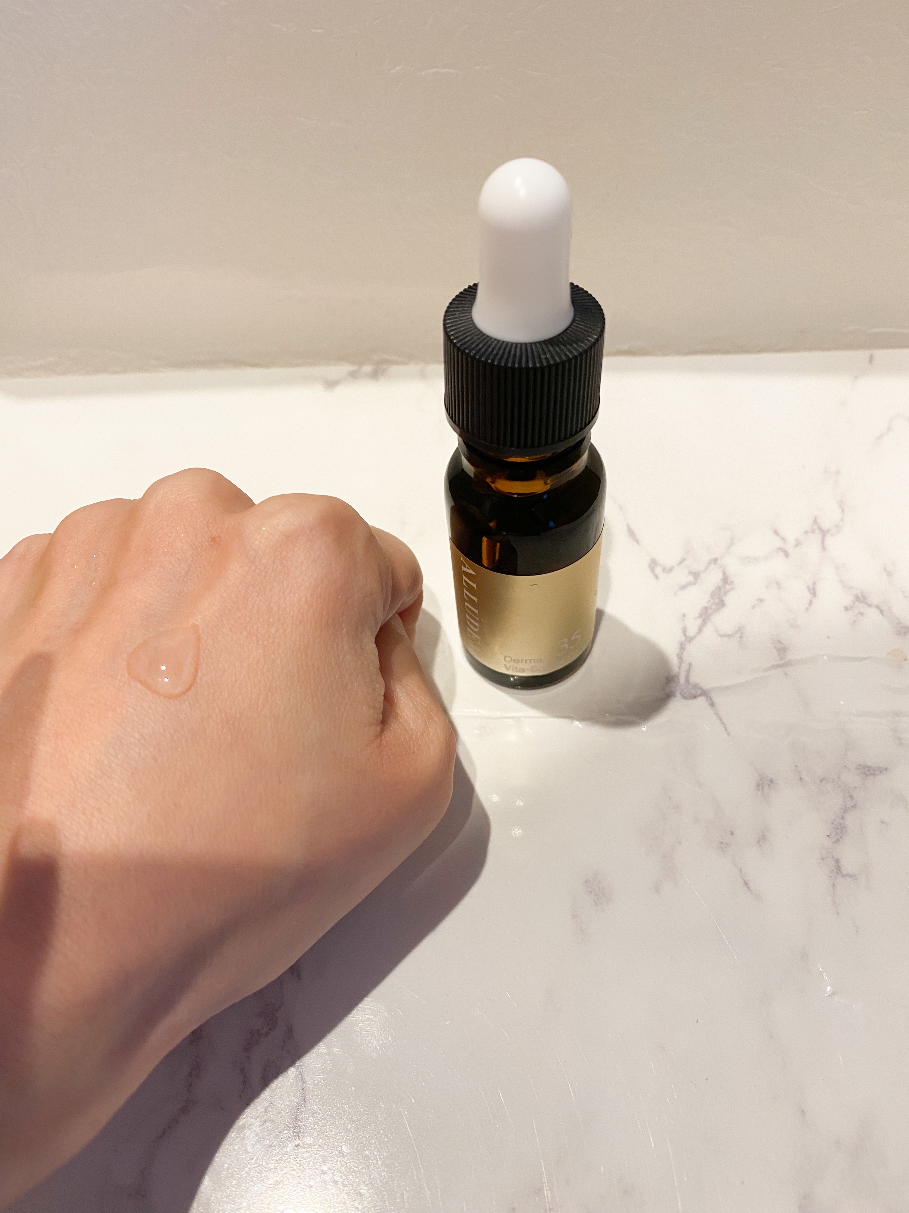 ダーマビタソームC35/ALLUDEM/美容液を使ったクチコミ（3枚目）