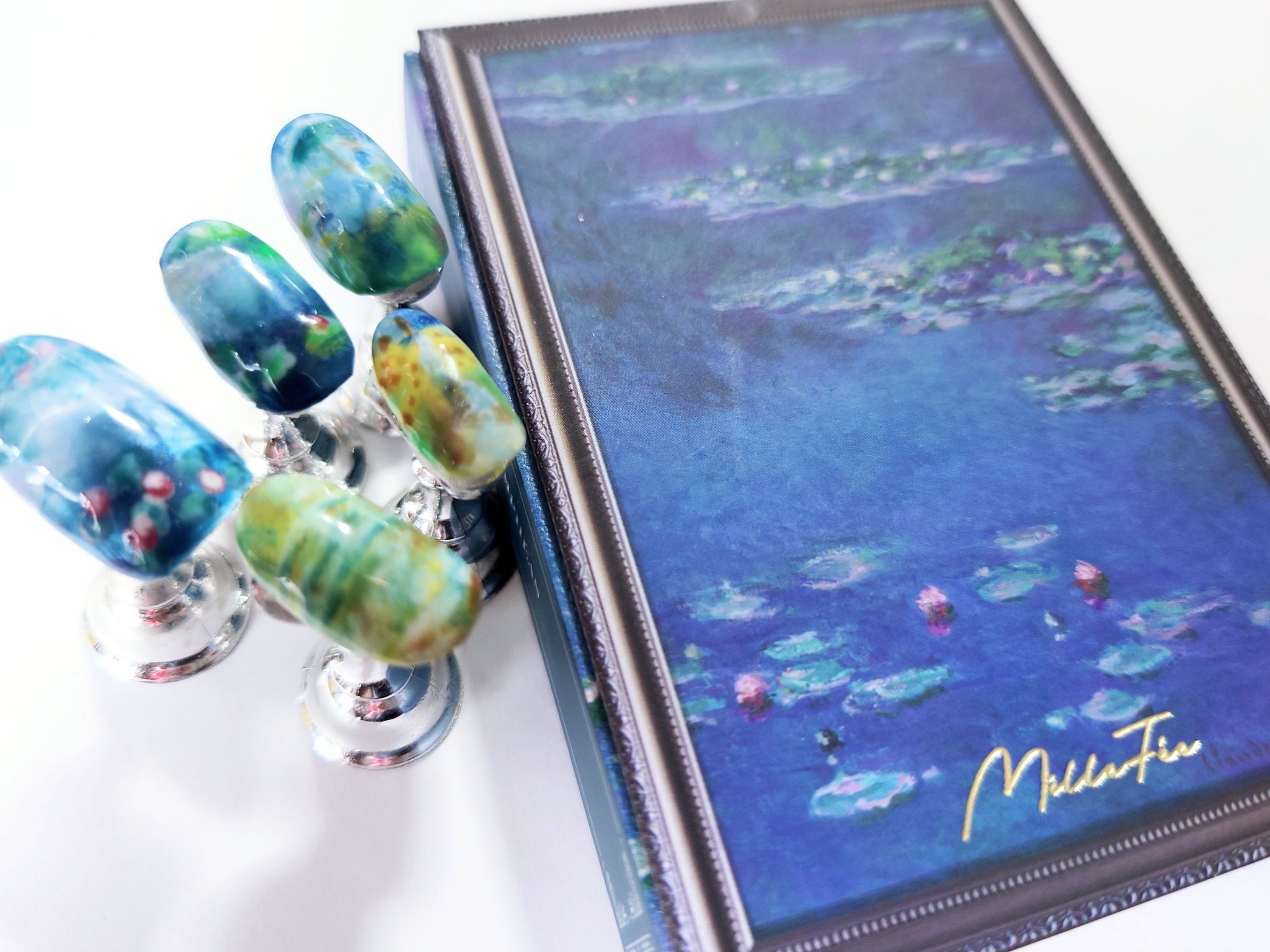 絵画アイシャドウパレット 06 睡蓮/MilleFée/アイシャドウパレットを使ったクチコミ（1枚目）