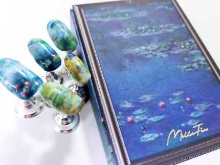 絵画アイシャドウパレット 06 睡蓮/MilleFée/アイシャドウパレットを使ったクチコミ(1枚目)