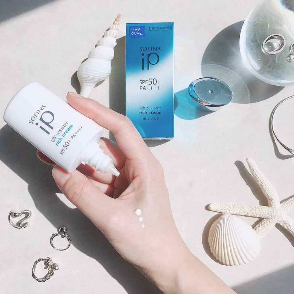 SOFINA iP UV レジスト リッチクリーム/SOFINA iP/日焼け止め・UVケアを使ったクチコミ(2枚目)
