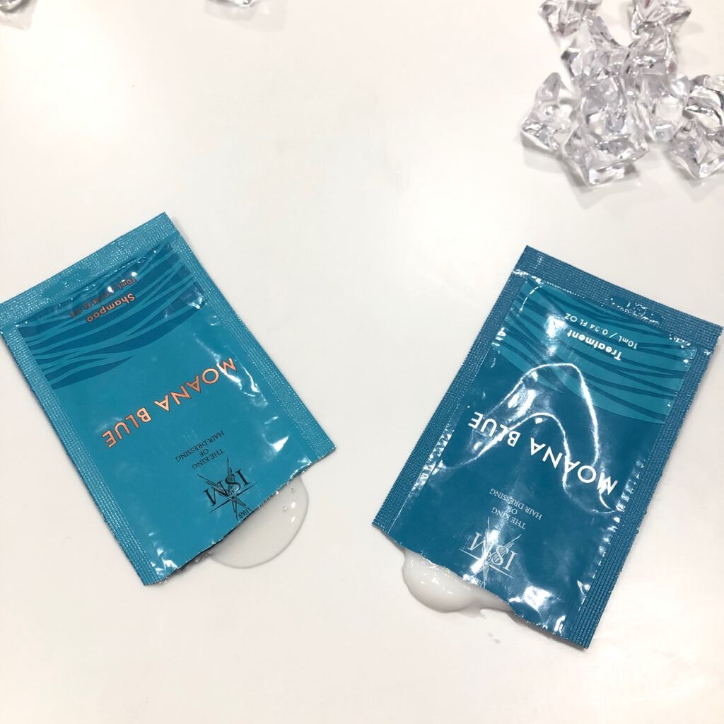 MOANA BLUE シャンプー／トリートメント/ISM/市販シャンプーを使ったクチコミ（3枚目）