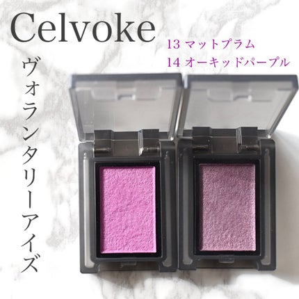 セルヴォーク ヴォランタリー アイズ/Celvoke/単色アイシャドウを使ったクチコミ(1枚目)