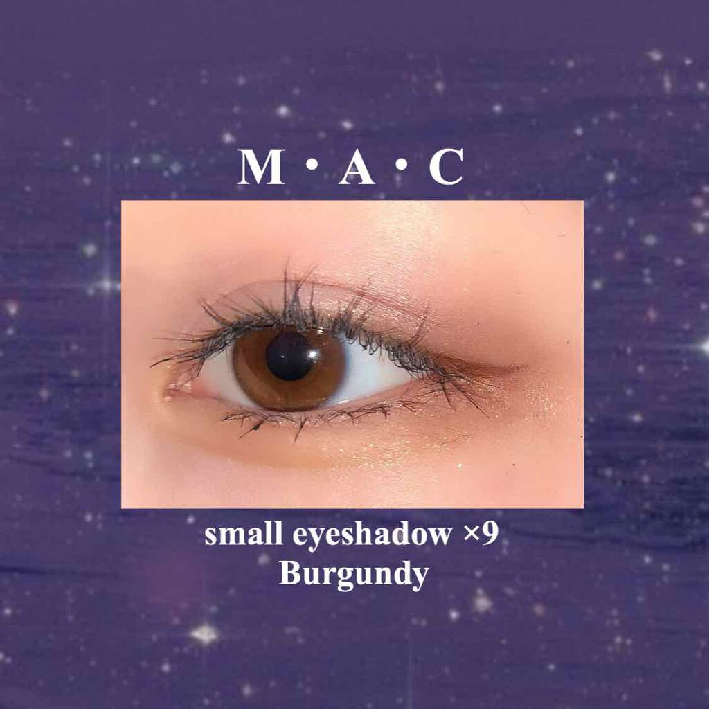 スモール アイシャドウ×9/M・A・C/アイシャドウパレットを使ったクチコミ(1枚目)
