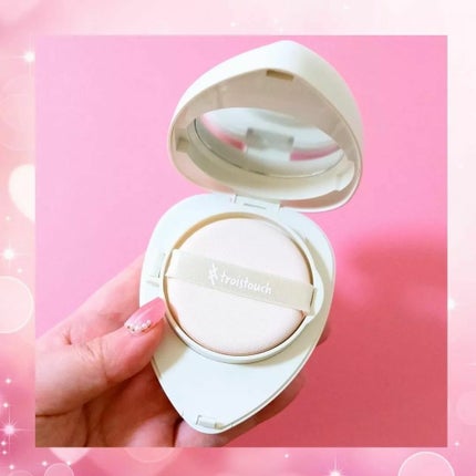 トワタッチ ハートクッション マットカバー/troistouch/クッションファンデーションを使ったクチコミ(4枚目)