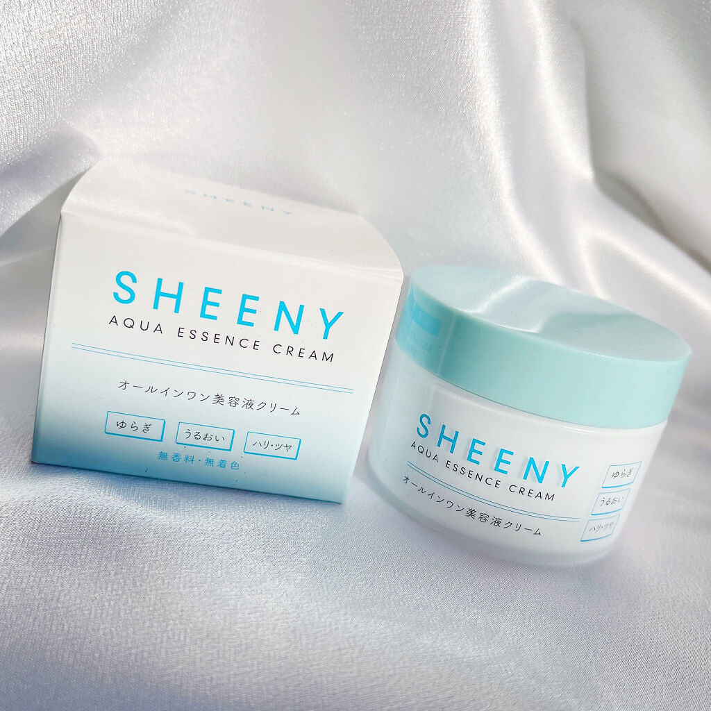 アクアエッセンスクリーム/SHEENY/フェイスクリームを使ったクチコミ（2枚目）