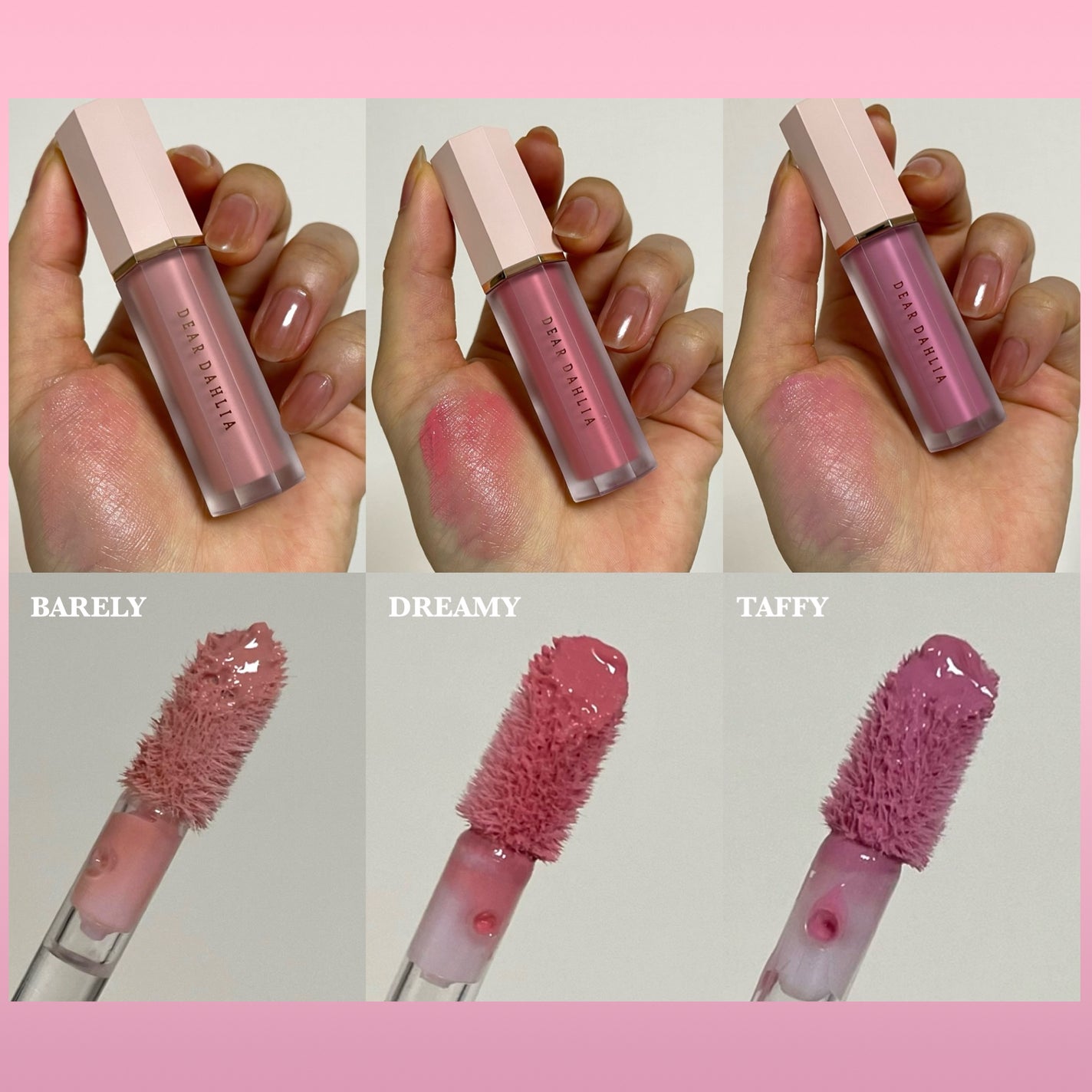 ペタルドロップリキッドブラッシャー/DEAR DAHLIA/リキッドチークを使ったクチコミ(3枚目)