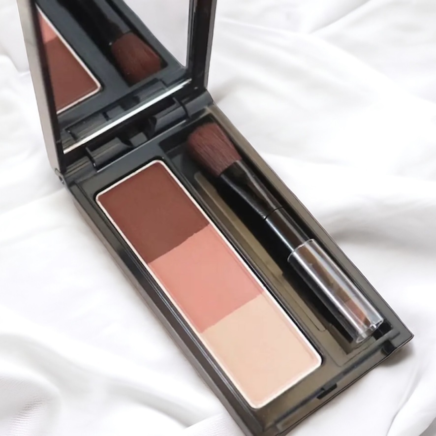 ケイト デザイニングアイブロウ3D EX-11 ピンクアプリコット(本体)/KATE/パウダーアイブロウを使ったクチコミ（1枚目）