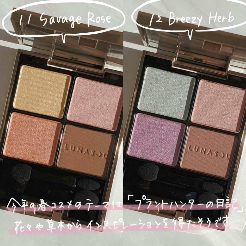 アイカラーレーション/LUNASOL/アイシャドウパレットを使ったクチコミ(2枚目)