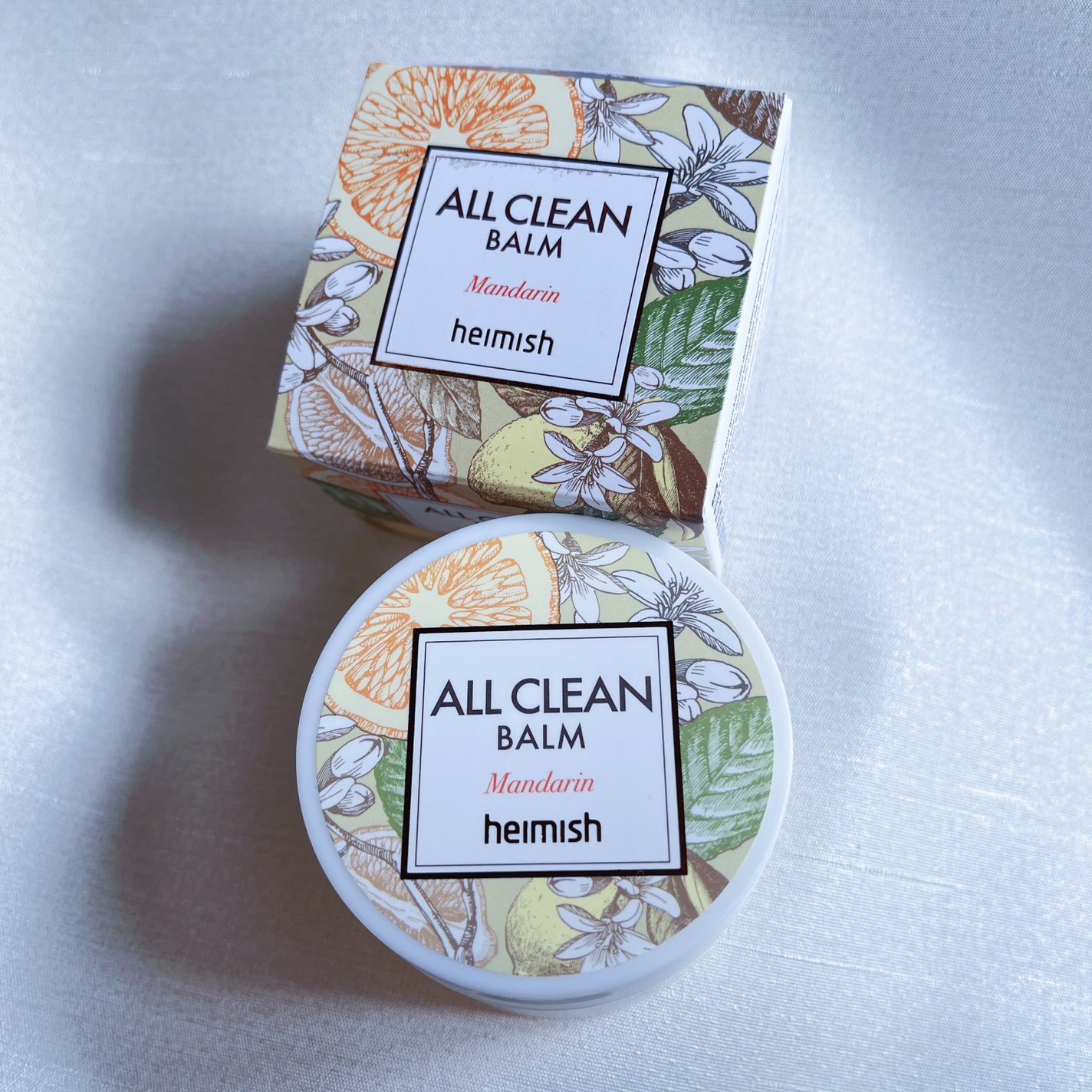 オールクリーンバーム マンダリン/heimish/クレンジングバームを使ったクチコミ(2枚目)