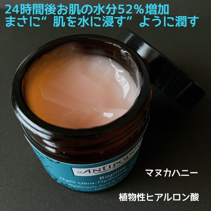 バプタイズ H2Oウルトラ ハイドレーティング ウォータージェル/Antipodes/フェイスクリームを使ったクチコミ(5枚目)
