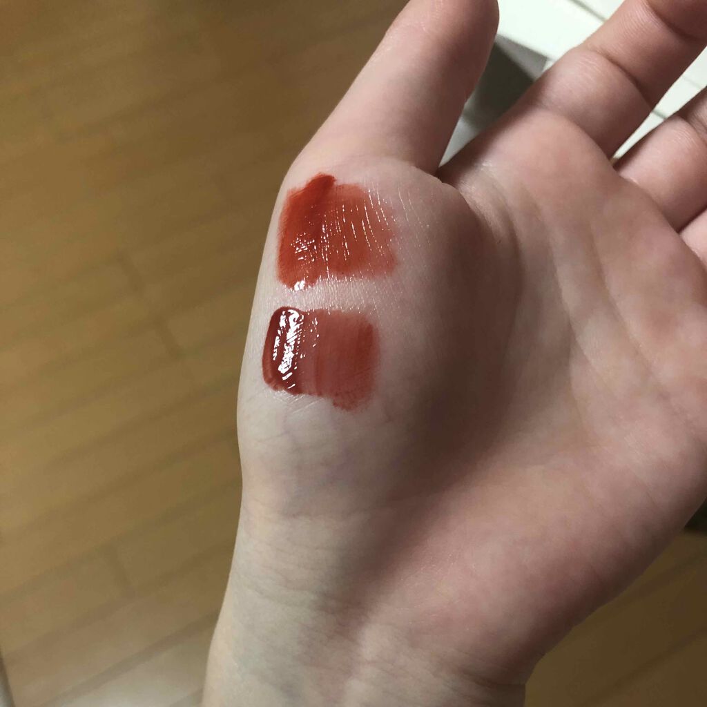 グラスティングウォーターティント/rom&nd/リップティントを使ったクチコミ（2枚目）