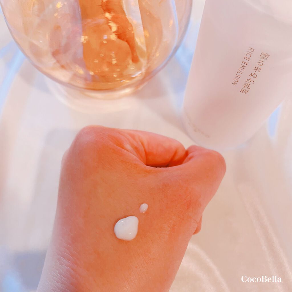 塗る米ぬか乳液/米一途/乳液を使ったクチコミ（2枚目）