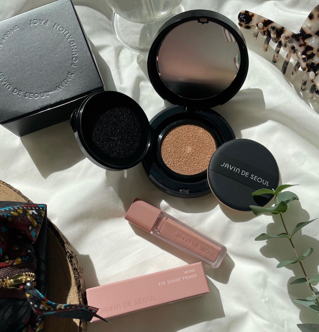 ジャビンドゥソウル ウインクファンデーションパクト/Javin De Seoul/クッションファンデーションを使ったクチコミ（3枚目）