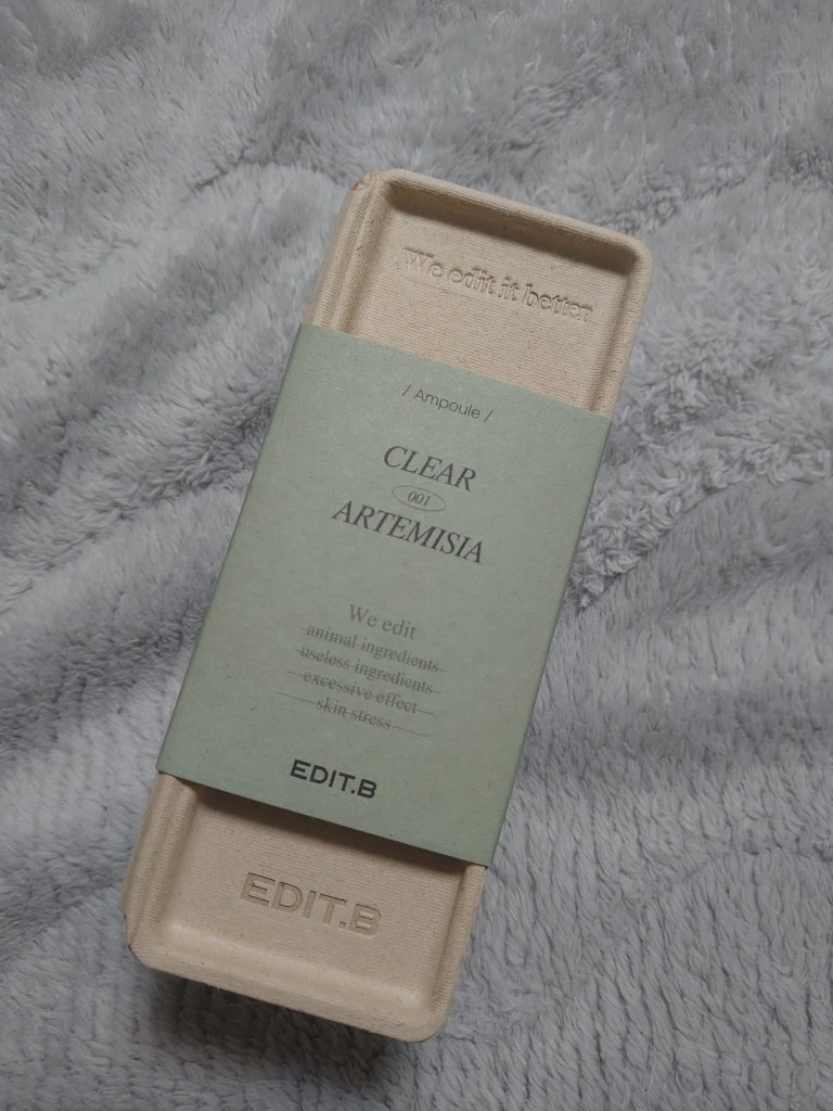 クリアヨモギアンプル/EDIT.B/美容液を使ったクチコミ（1枚目）
