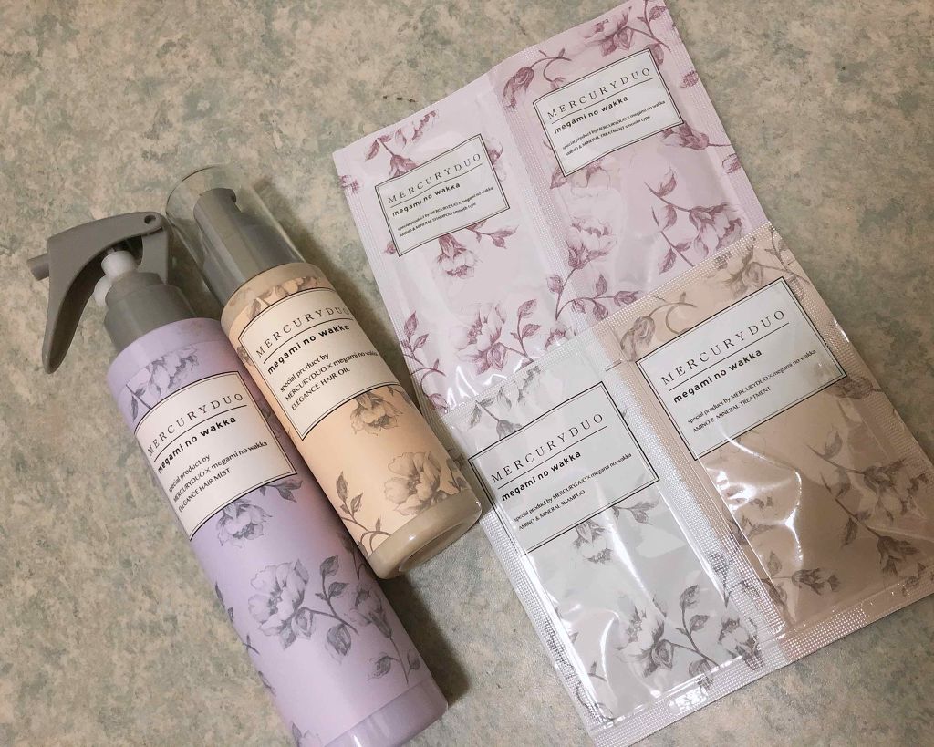 MERCURYDUO エレガンスヘアミスト/R&/ヘアミストを使ったクチコミ(1枚目)