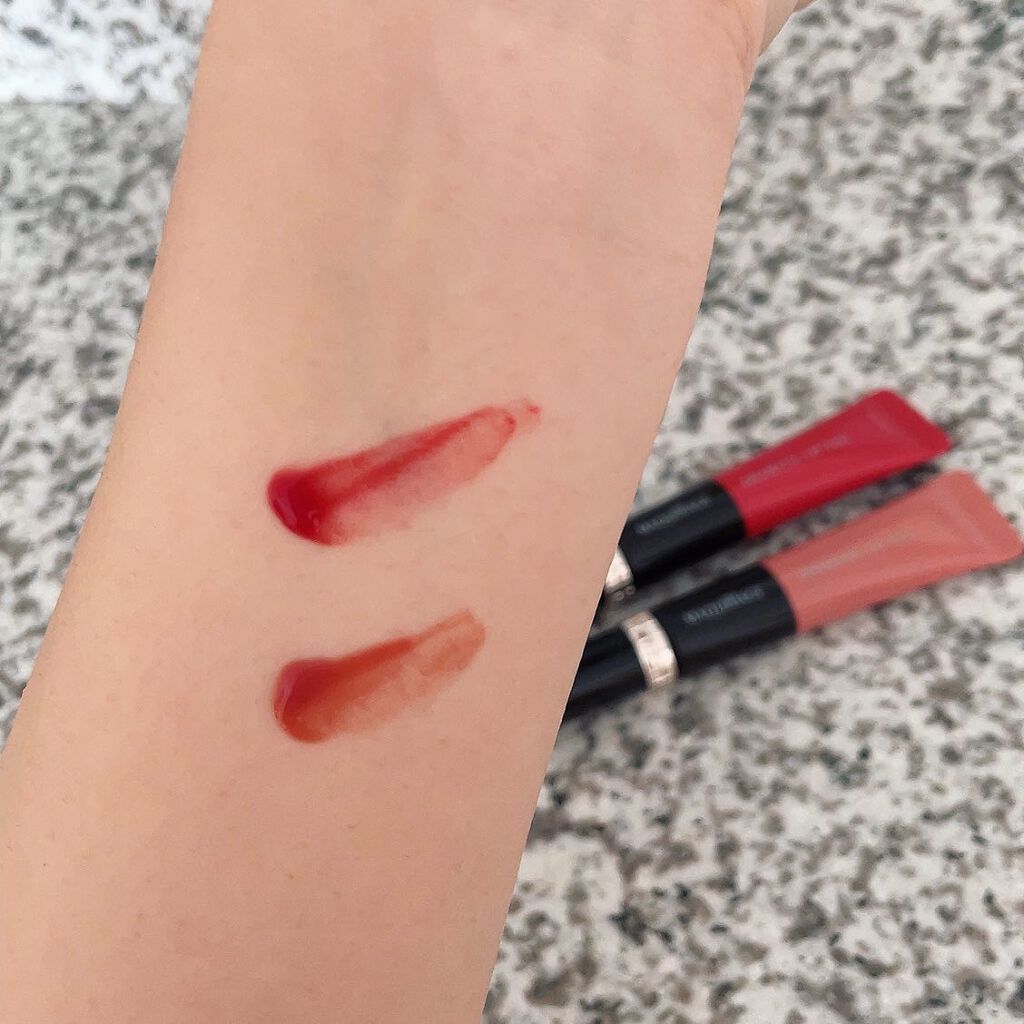 ドラマティックリップティント/マキアージュ/リップティントを使ったクチコミ（3枚目）