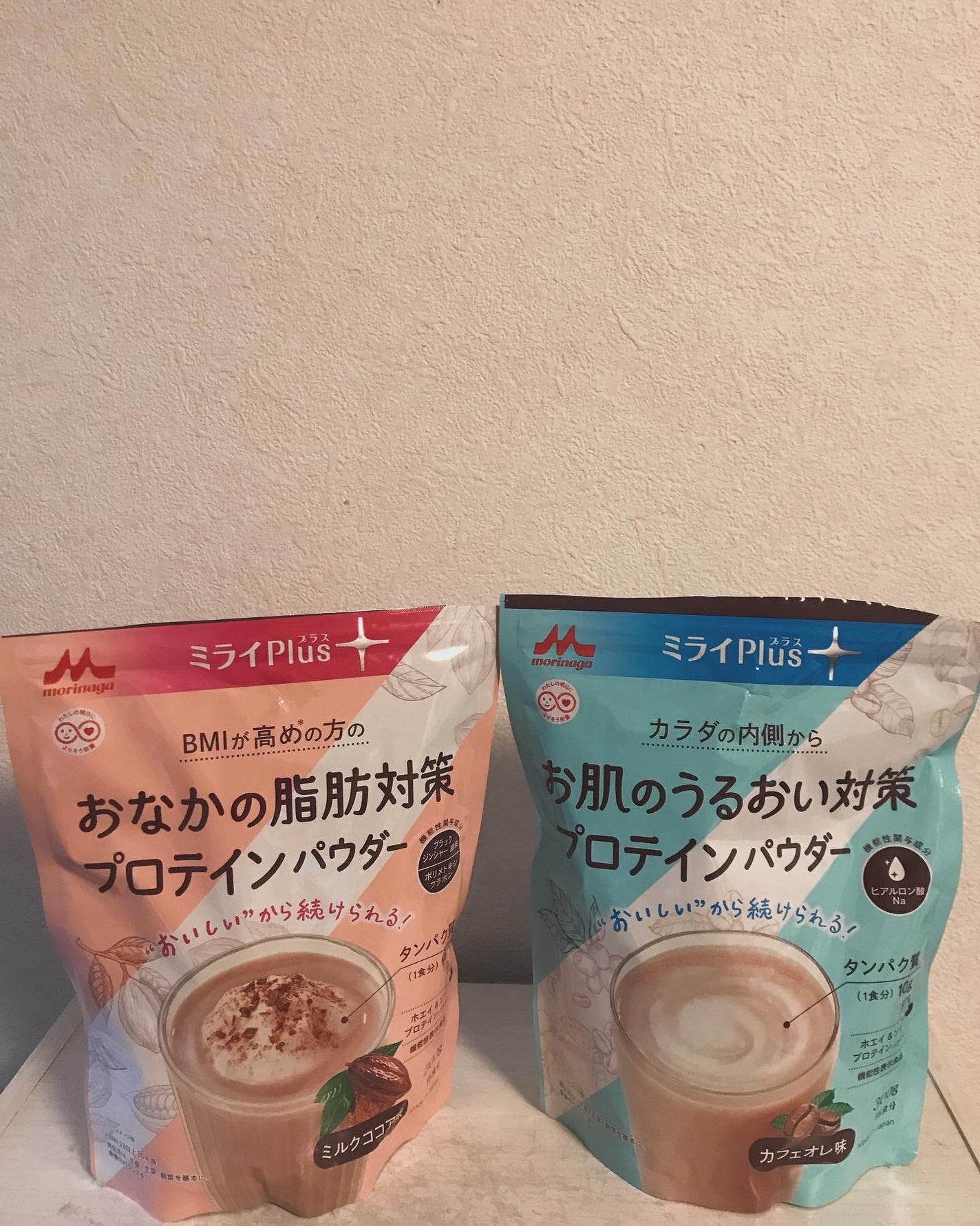 ミライPlus お肌のうるおい対策プロテインパウダー/森永乳業/その他プロテインを使ったクチコミ(1枚目)
