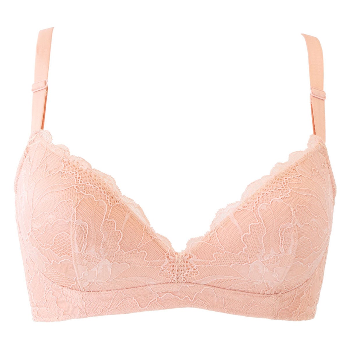 もう離れ垂れへんブラ コーラルベージュ