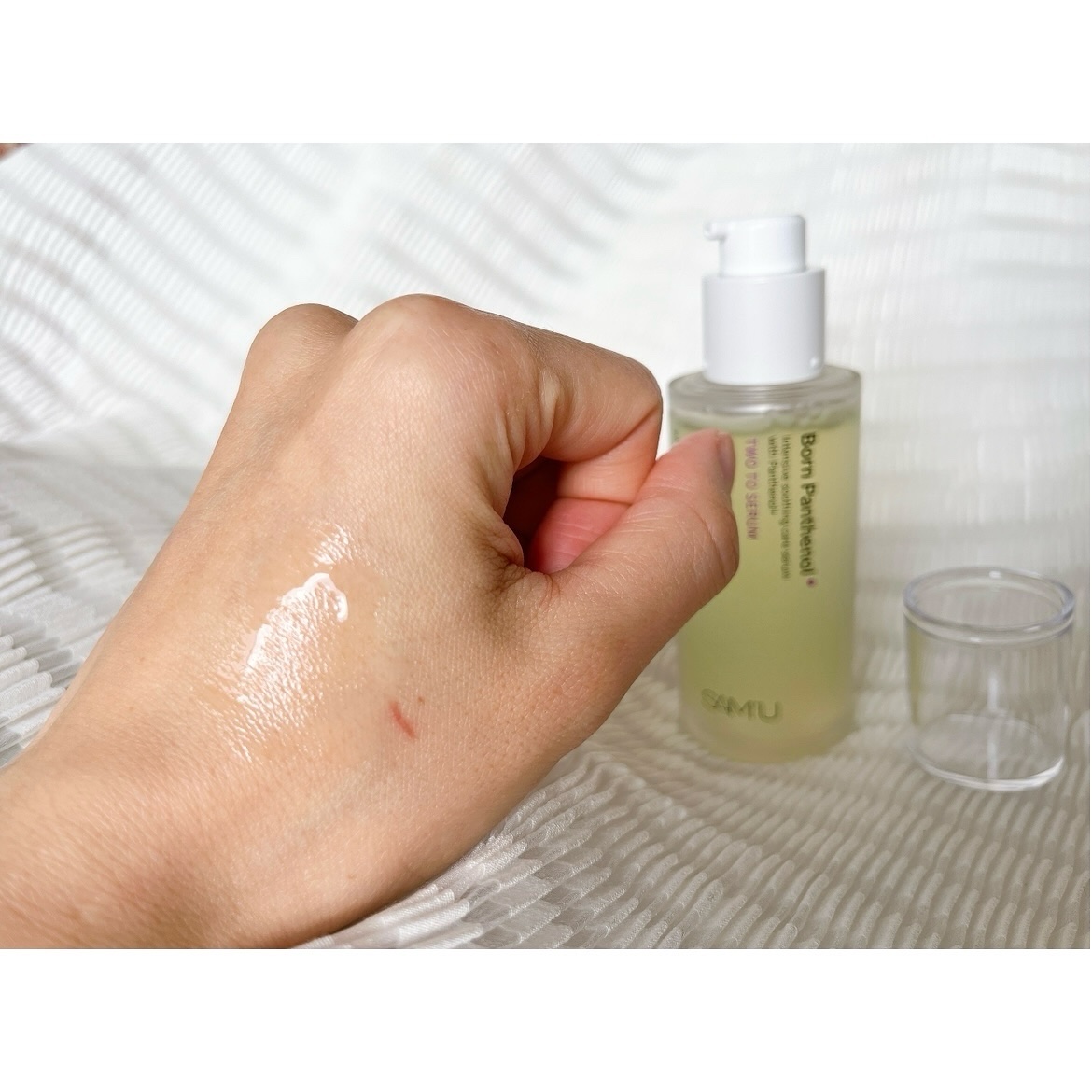 ボーンパンテノールトゥートゥーセラム/SAM'U/美容液を使ったクチコミ（3枚目）