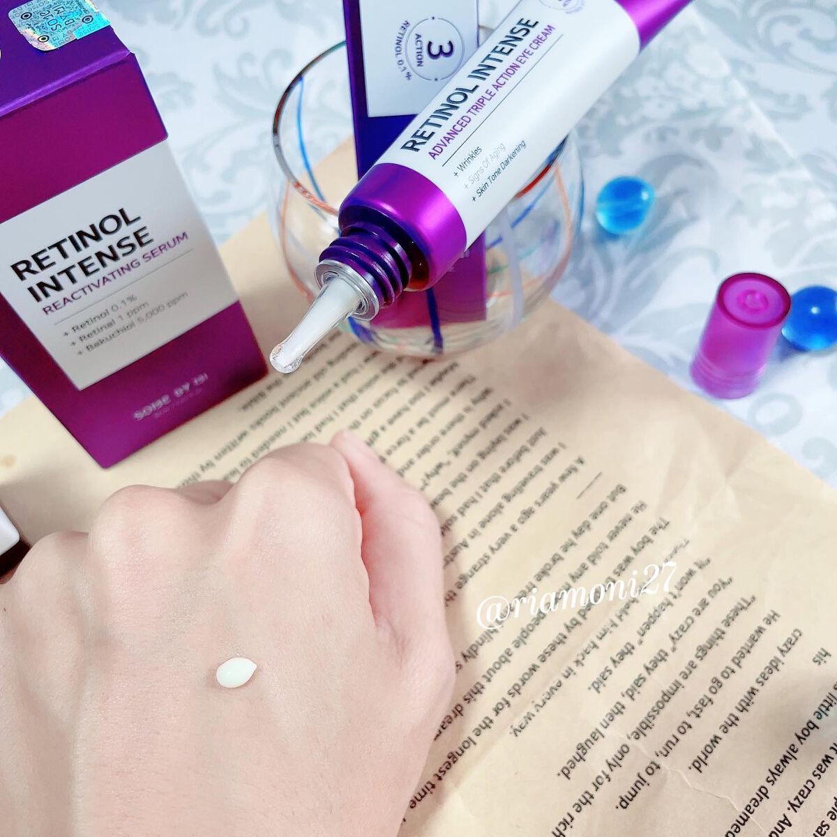 レチノールインテンシブ アドバンスドトリプルアクションアイクリーム/SOME BY MI/アイケア・アイクリームを使ったクチコミ(6枚目)