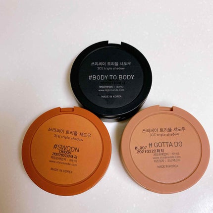 3CE TRIPLE SHADOW/3CE/アイシャドウパレットを使ったクチコミ(4枚目)