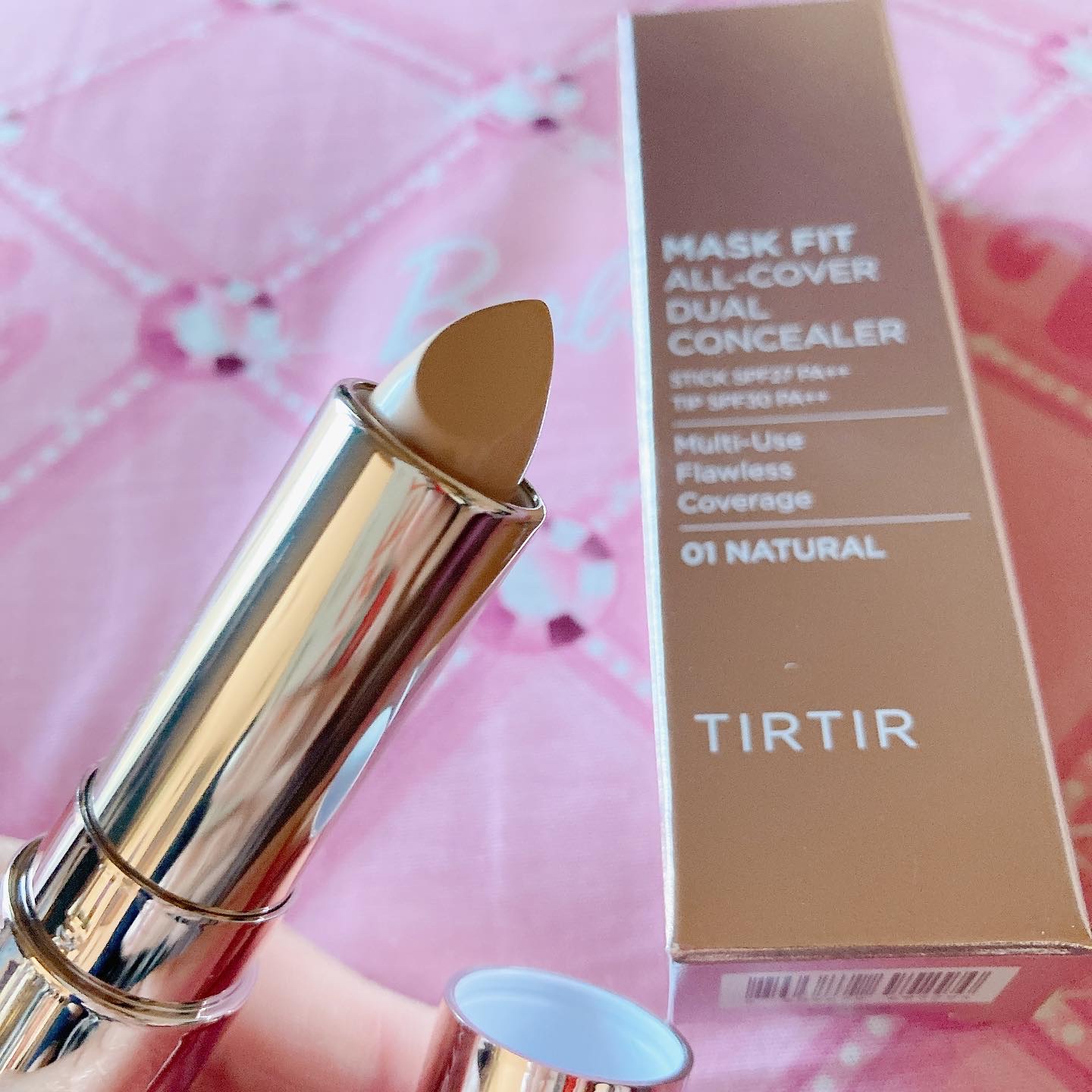 マスクフィットオールカバーデュアルコンシーラー 02 ミディアム/TIRTIR(ティルティル)/コンシーラーを使ったクチコミ（3枚目）