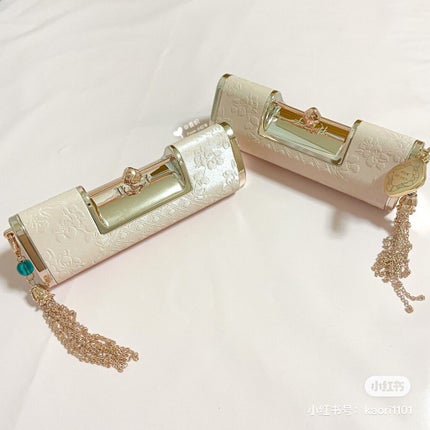 百花同心錠 彫刻リップ/花西子/口紅を使ったクチコミ(8枚目)