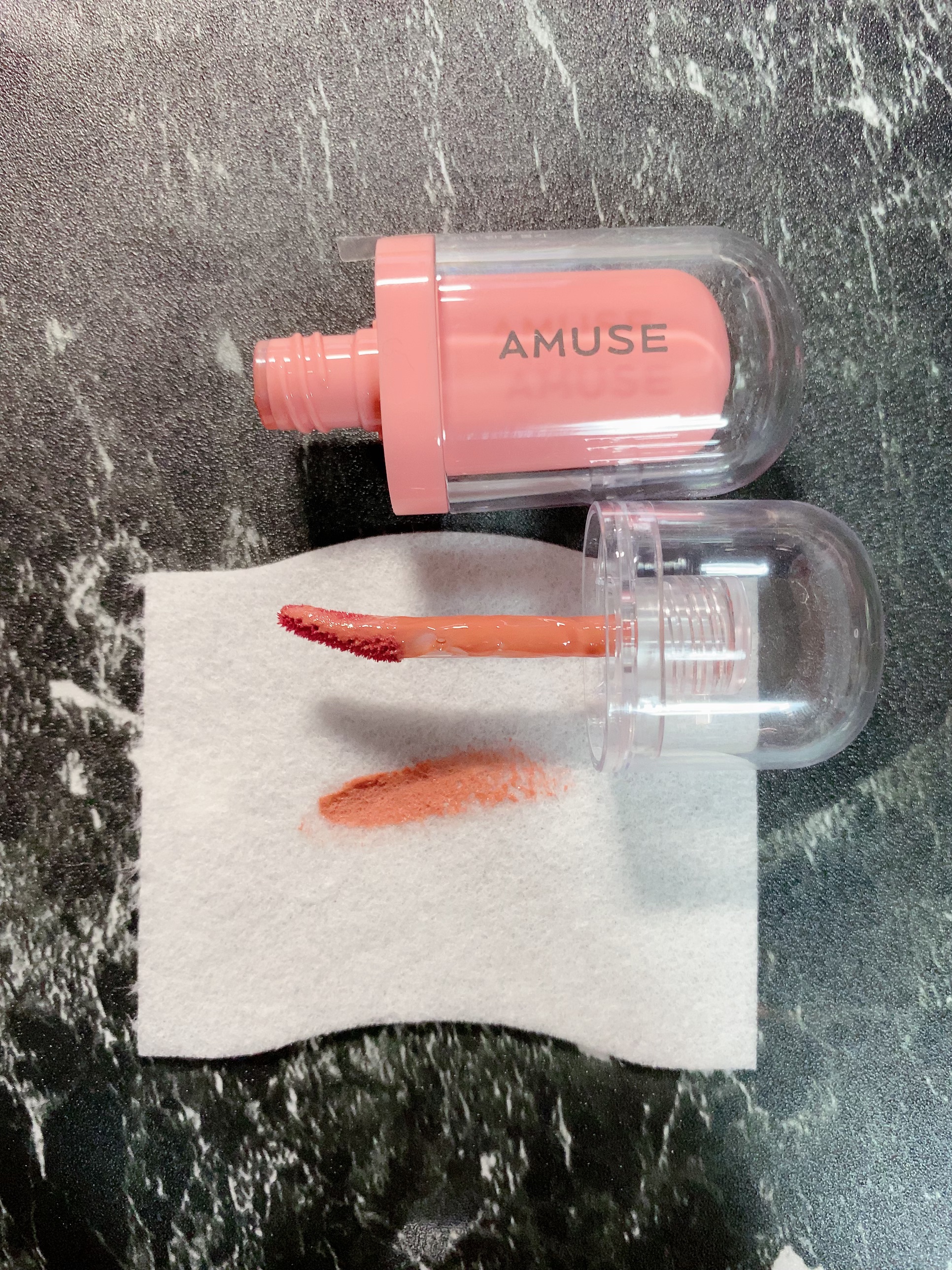ジェルフィットティント/AMUSE/リップティントを使ったクチコミ（2枚目）