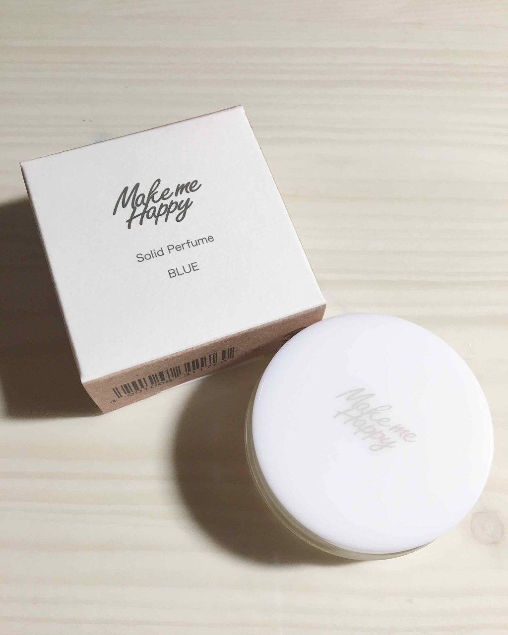 メイクミーハッピー ソリッドパフューム BLUE/キャンメイク/練り香水を使ったクチコミ(1枚目)