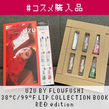 38°c/99°F   LIP COLLECTION BOOK RED edition/宝島社/雑誌を使ったクチコミ（1枚目）