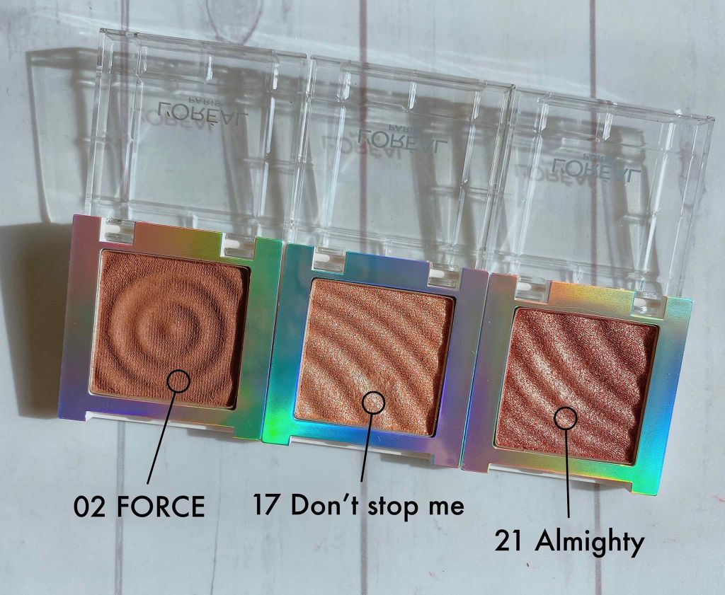 カラークイーン オイルシャドウ/ロレアル パリ/単色アイシャドウを使ったクチコミ(2枚目)