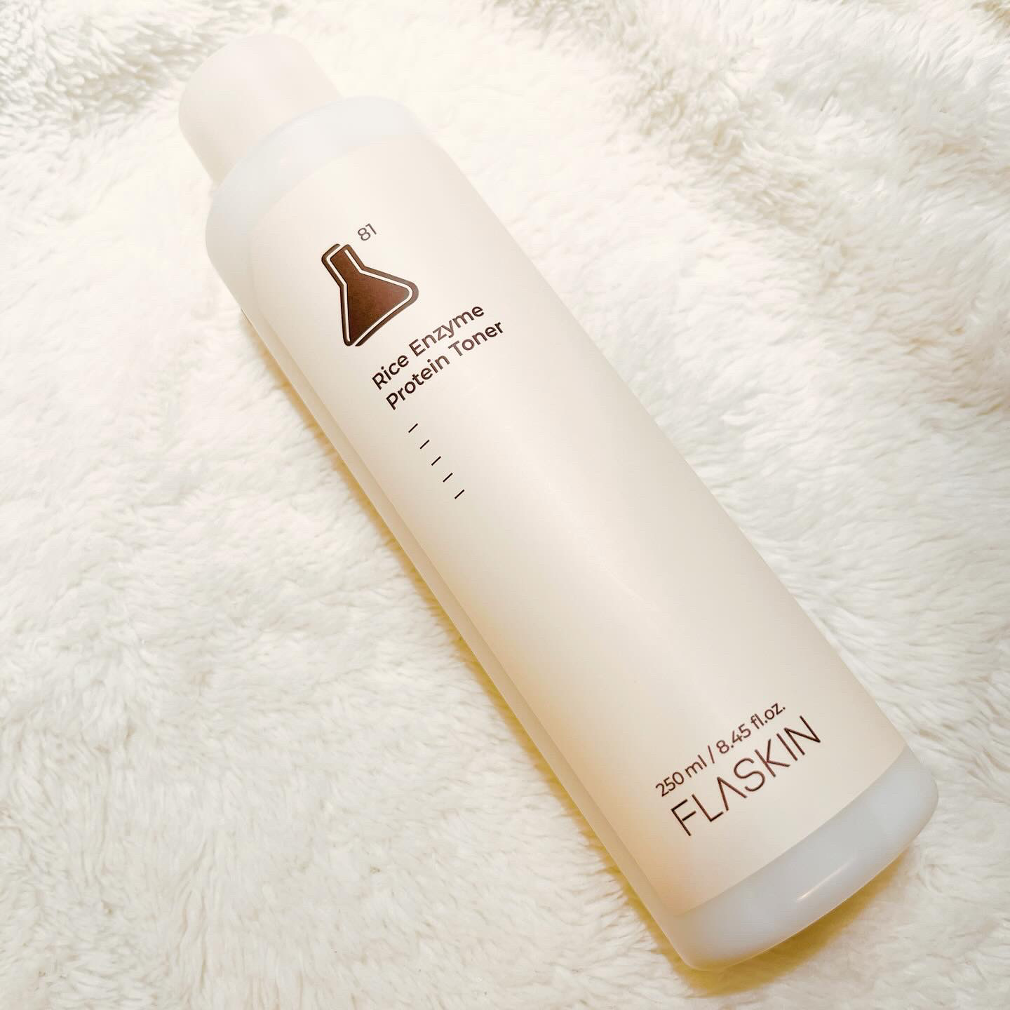 白米一番搾りタンパク質トナー/FLASKIN/化粧水を使ったクチコミ（2枚目）