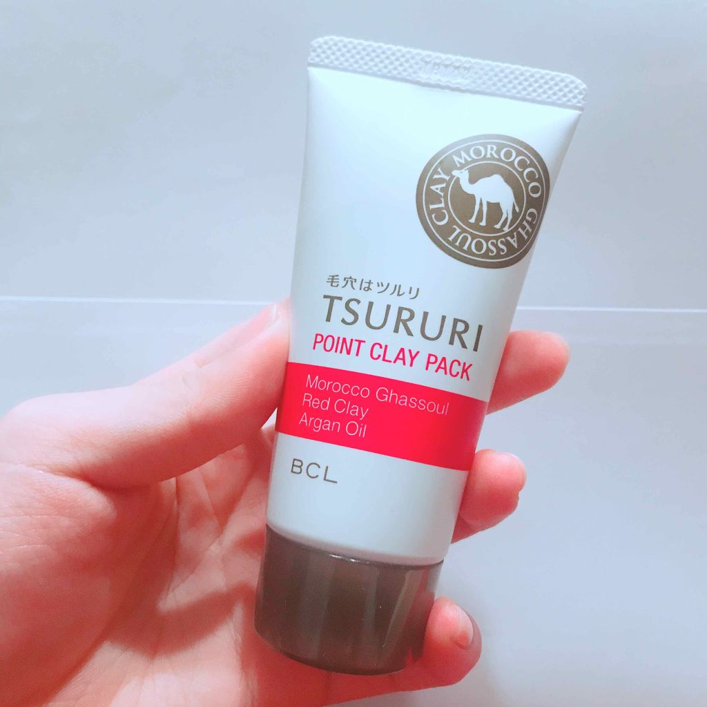 ツルリ 皮脂吸い出し 部分用パック ガスール&レッドパワー/ツルリ/洗い流すパック・マスクを使ったクチコミ(1枚目)