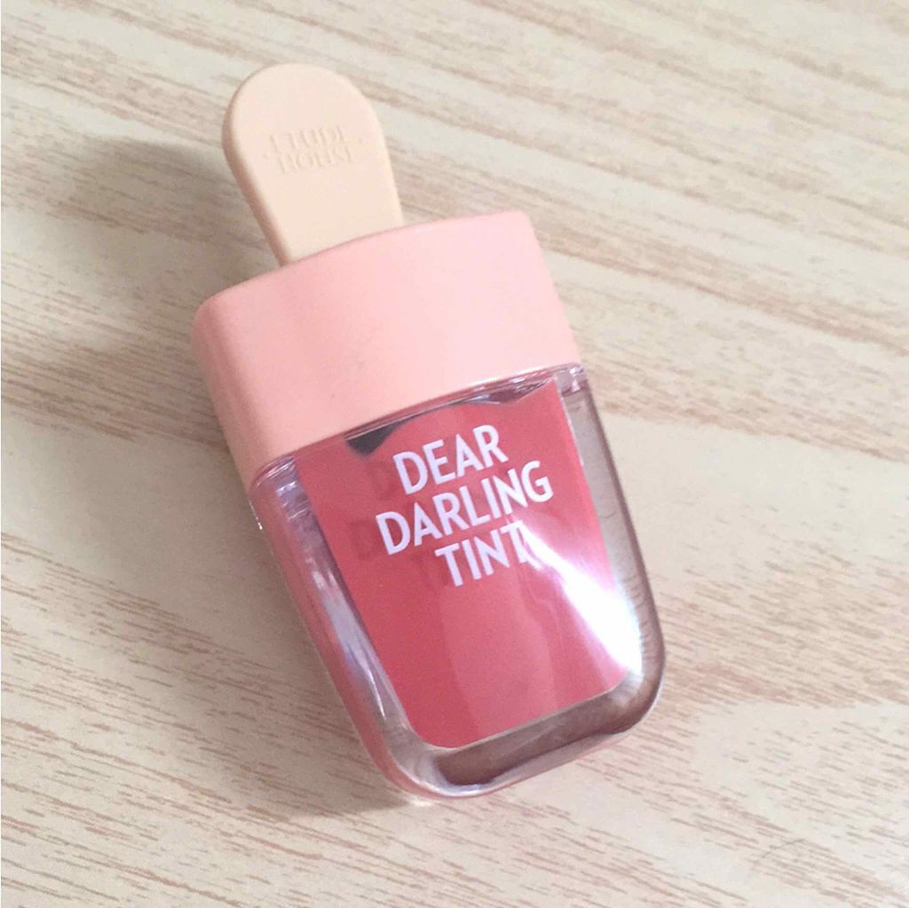 ディアダーリン ウォータージェルティント (アイスティント)/ETUDE/口紅を使ったクチコミ(1枚目)