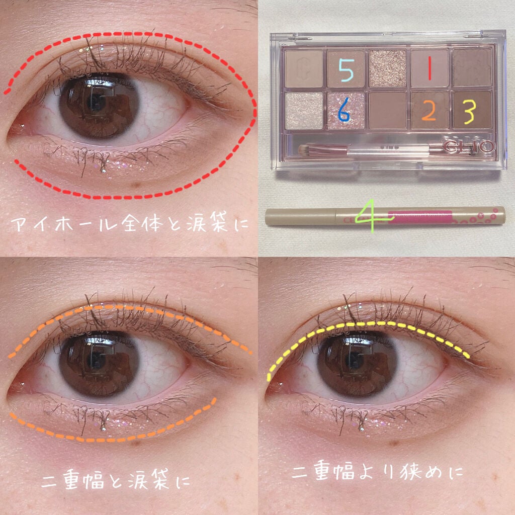 カラーミキシングコンシーラー/キャンメイク/パレットコンシーラーを使ったクチコミ(2枚目)