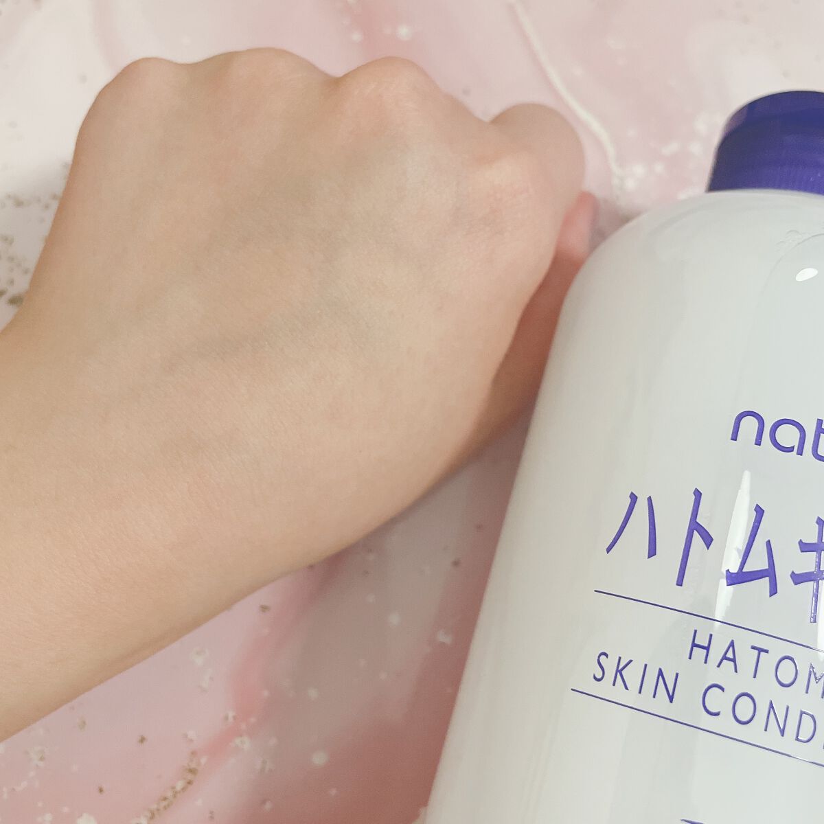 ハトムギ保湿ジェル(ナチュリエ スキンコンディショニングジェル)/ナチュリエ/美容液を使ったクチコミ（3枚目）