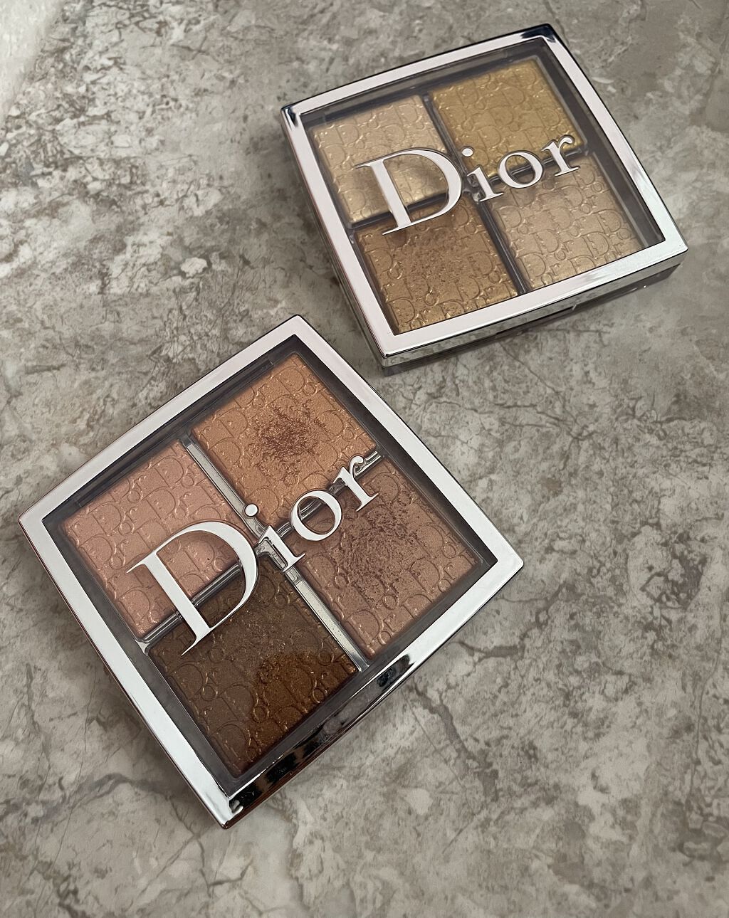 ディオール バックステージ フェイス グロウ パレット/Dior/ハイライトを使ったクチコミ（1枚目）