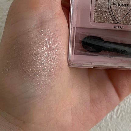 フーミー シングルアイシャドウ/WHOMEE/単色アイシャドウを使ったクチコミ(3枚目)