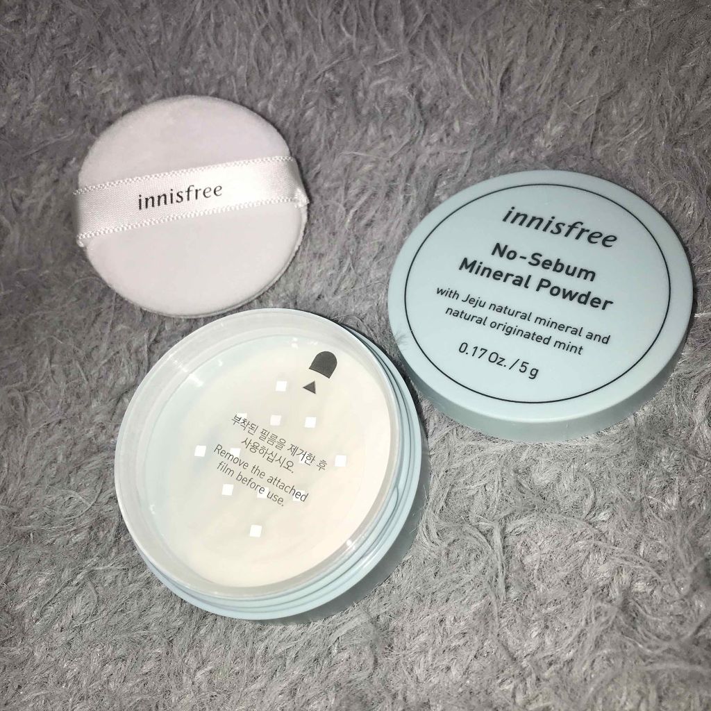 ノーセバム ミネラルパウダー/innisfree/ルースパウダーを使ったクチコミ（2枚目）