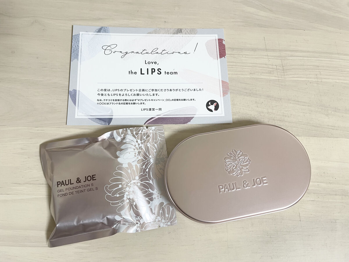 エクラタン ジェル ファンデーション S スポンジ付専用コンパクト /PAUL & JOE BEAUTE/その他ファンデーションを使ったクチコミ（3枚目）