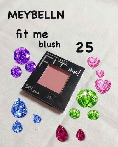 MAYBELLINE NEW YORK フィットミー ブラッシュのクチコミ「メイベリン
フィットミー　ブラッシュ　
25
#MEYBELLN
#meybelln
#メイベ.....」（1枚目）