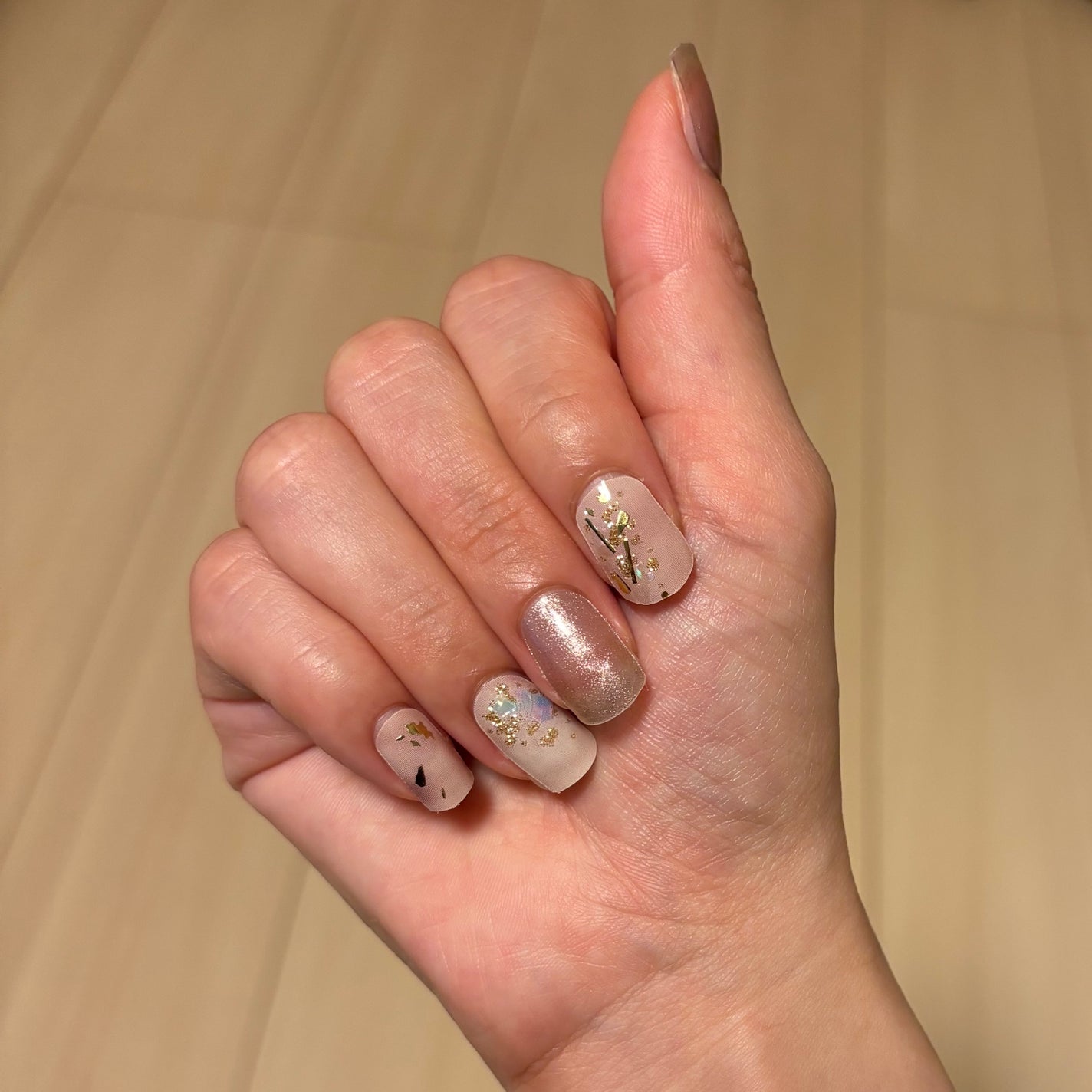 リアルジェルネイルシール/BEAUTY AVENUE/ネイルシールを使ったクチコミ(2枚目)