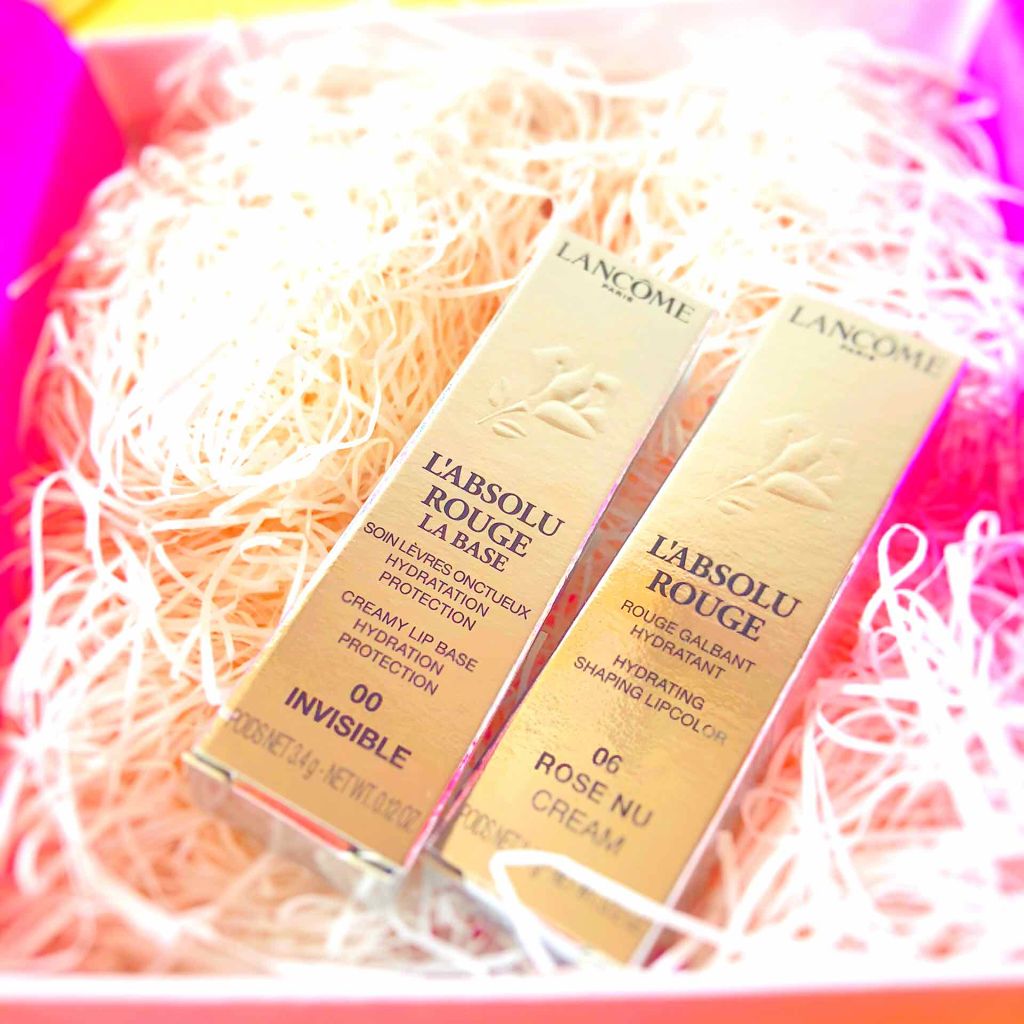 ラプソリュ ルージュ ラ バーズ/LANCOME/リップクリームを使ったクチコミ（1枚目）